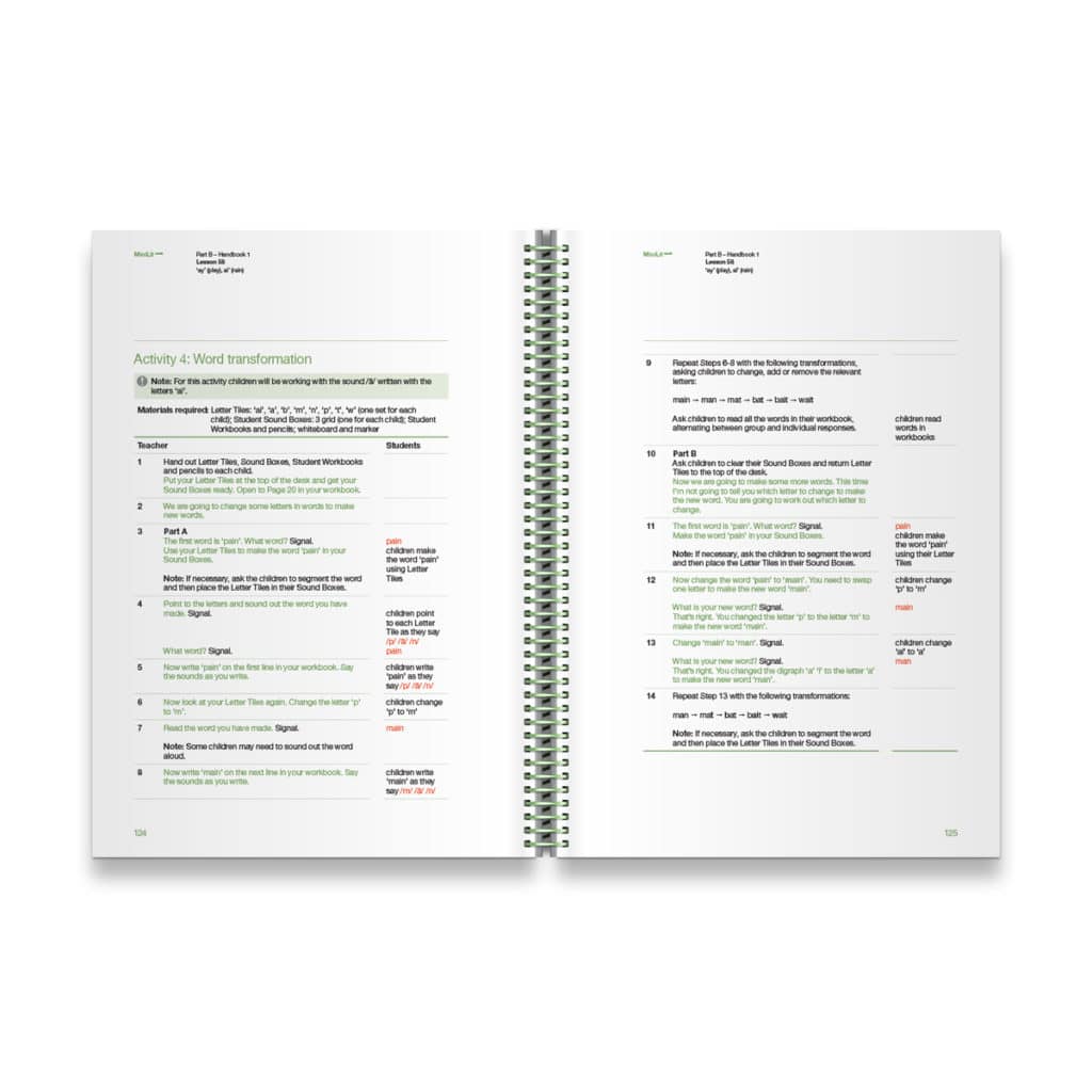 MiniLit Sage Part B, Handbook 1 - MultiLit