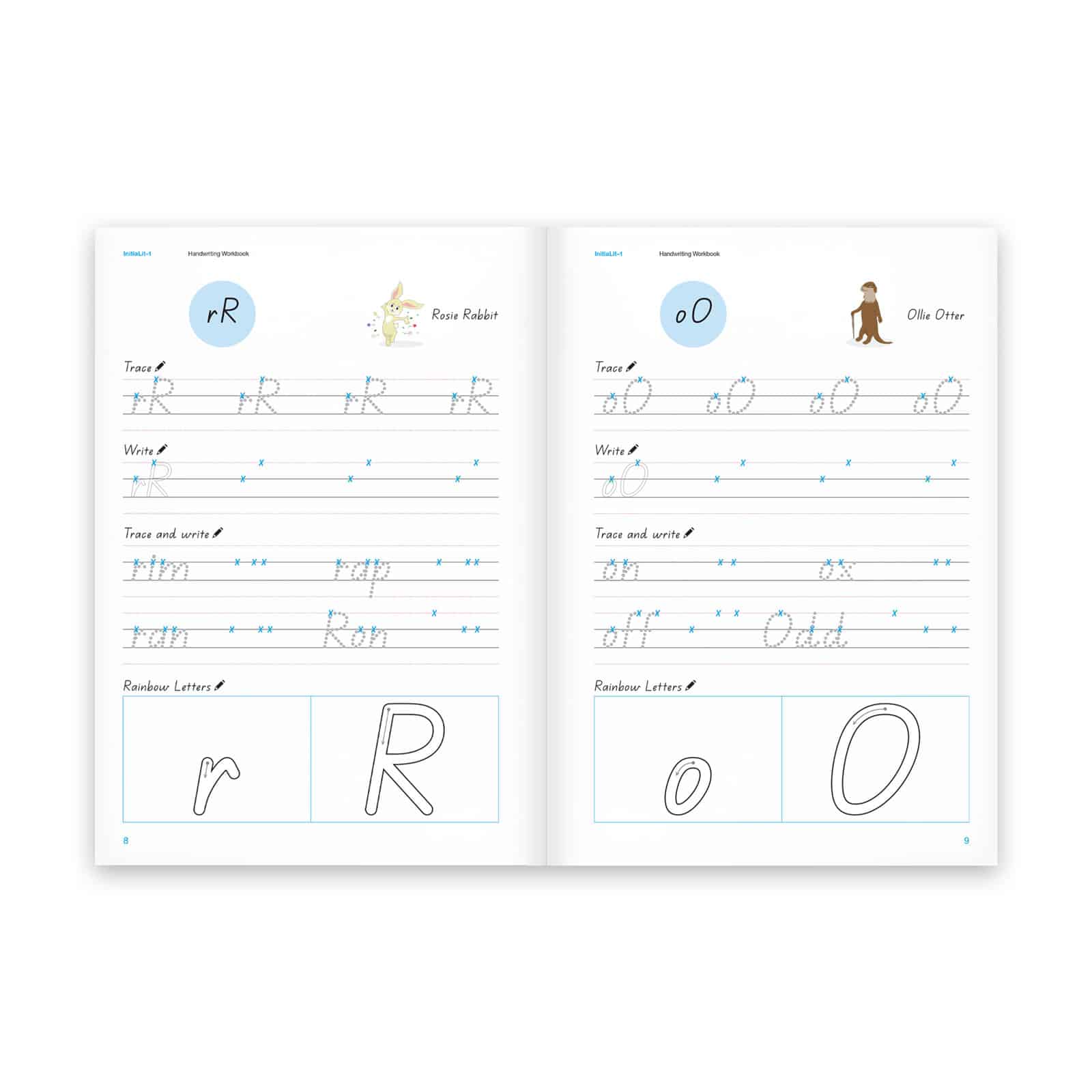 InitiaLit-1 Handwriting Workbooks Pack (QLD - 5 copies) - Image 2