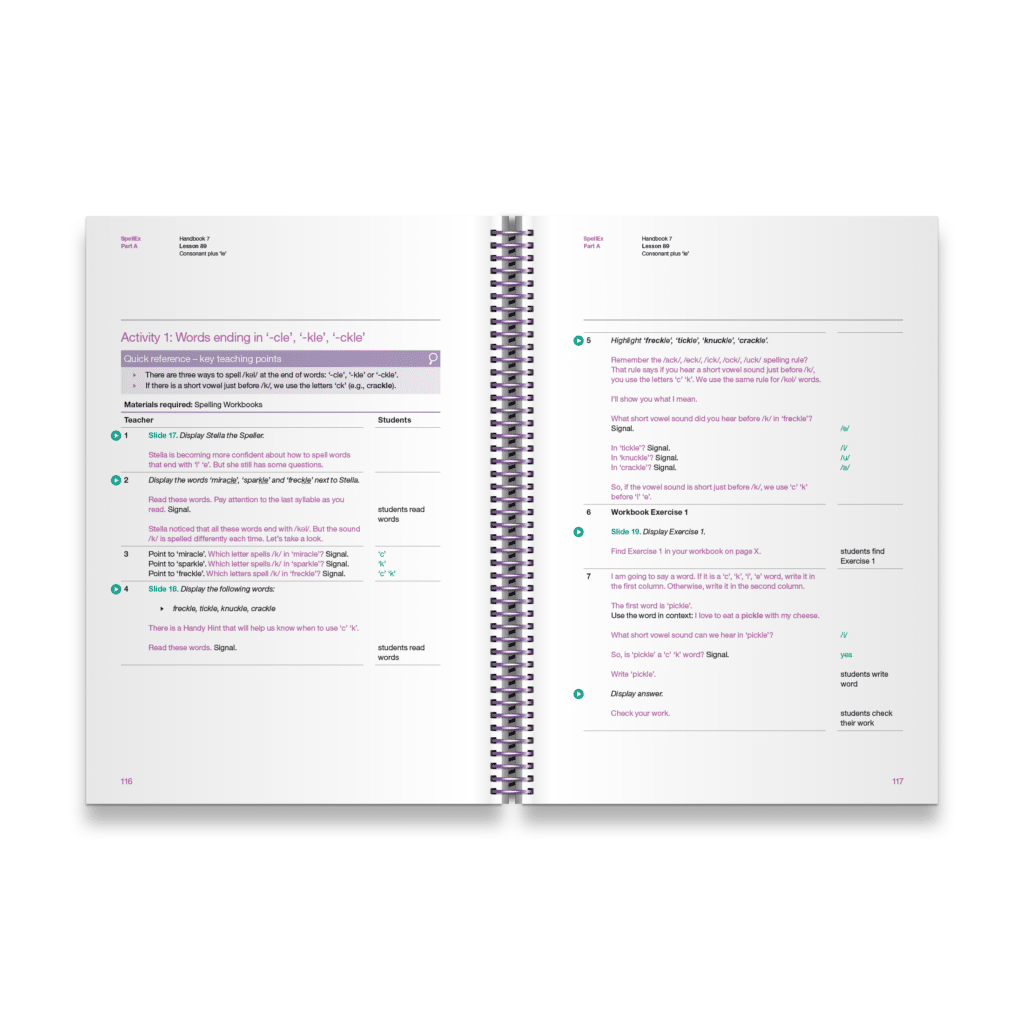 SpellEx Part A Handbook 7 - MultiLit