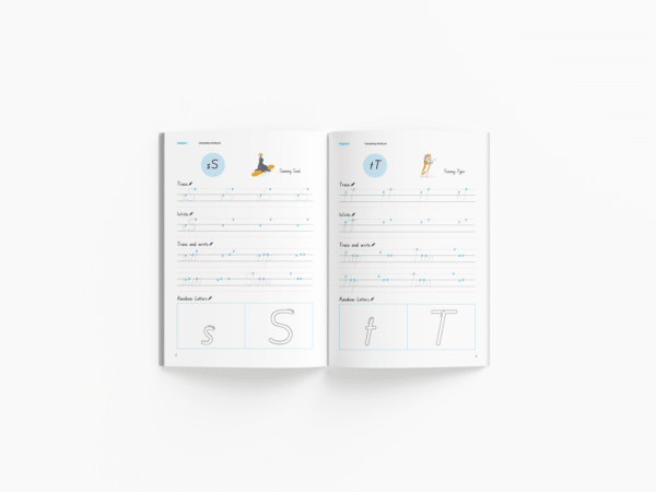 InitiaLit–1 Handwriting Workbook – Tas font (Pack of 5) - Image 2