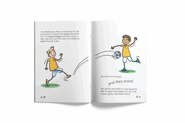 Pass the Ball, Paul! (Mopoke Readers, Set 1) - Image 3