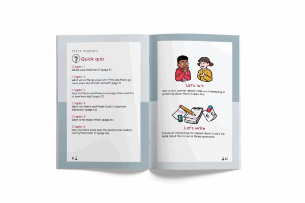 Marie Curie: A Brilliant Scientist (Mopoke Readers, Set 5) - Image 4