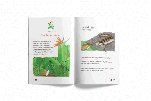 Shaggy and Squeak's Adventure (Mopoke Readers, Set 1) - Image 3