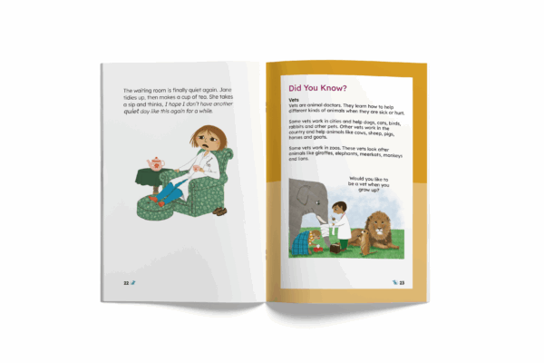 Fun at the Vet (Mopoke Readers, Set 2) - Image 4