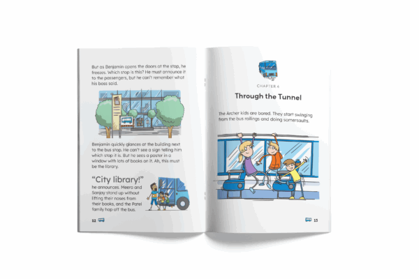 Bus Stop Mix-Up (Mopoke Readers, Set 5) - Image 2