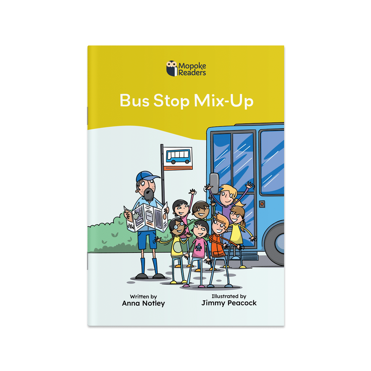 Bus Stop Mix-Up (Mopoke Readers, Set 5)