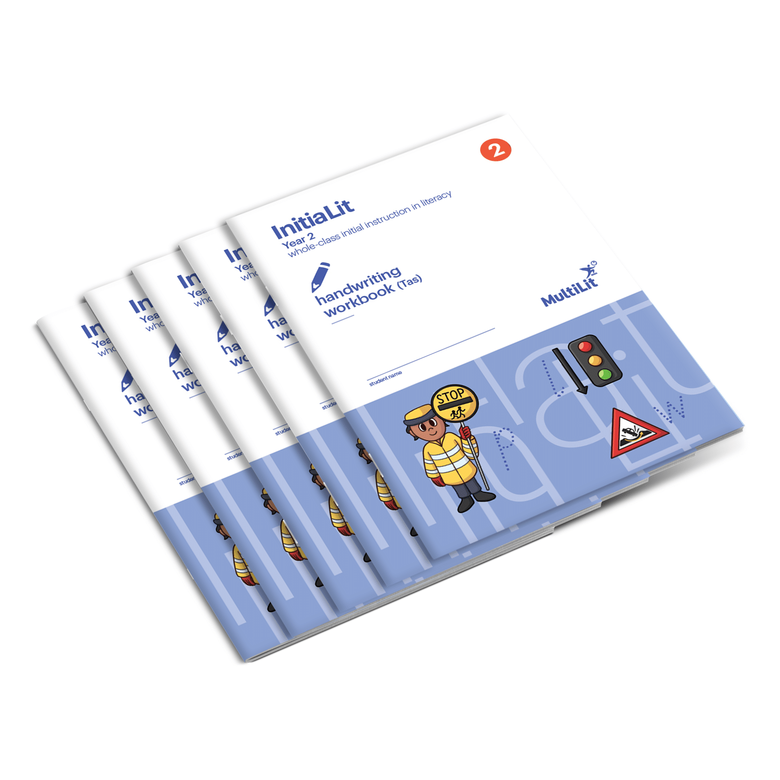 InitiaLit–2 Handwriting Workbook – Tas font (Pack of 5)